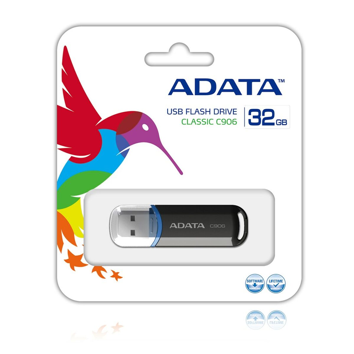 Pamięć USB Adata C906 Czarny 32 GB